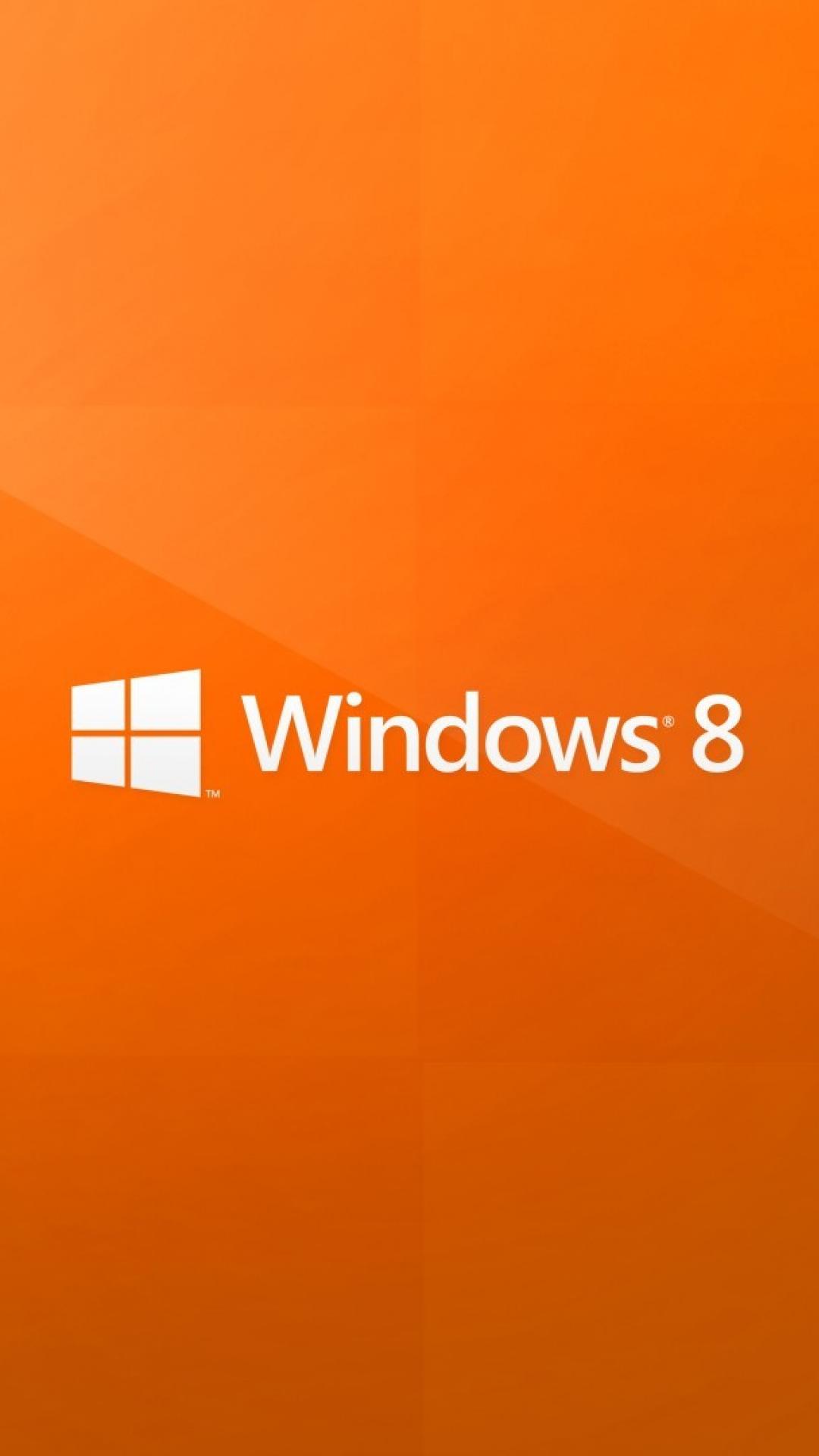 Orange operating systems windows 8 microsoft logo wallpaper 6358