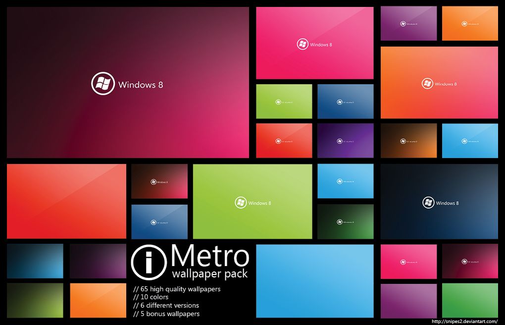 Download Metro Wallpaper Pack For Windows 8