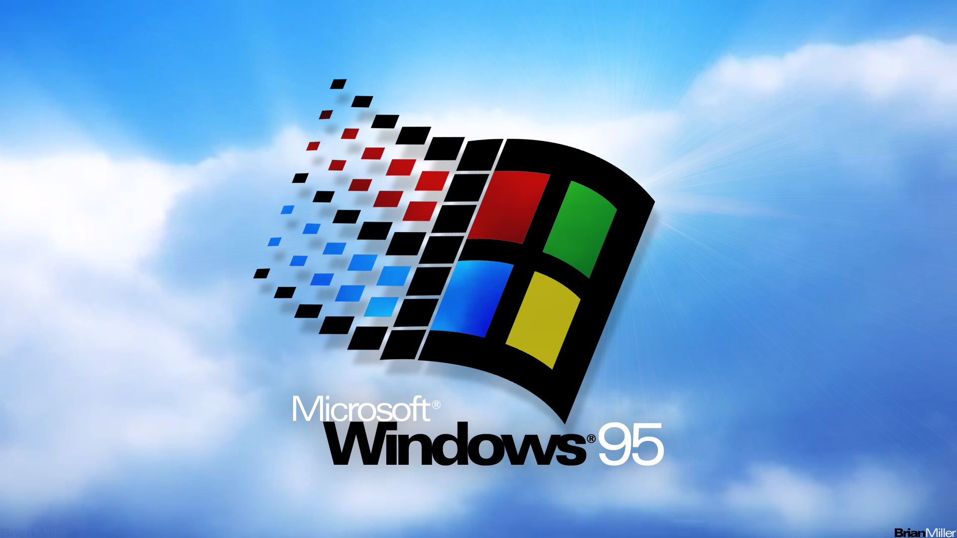 Windows 95 Widescreen Wallpaper - OS Customization, Tips and other