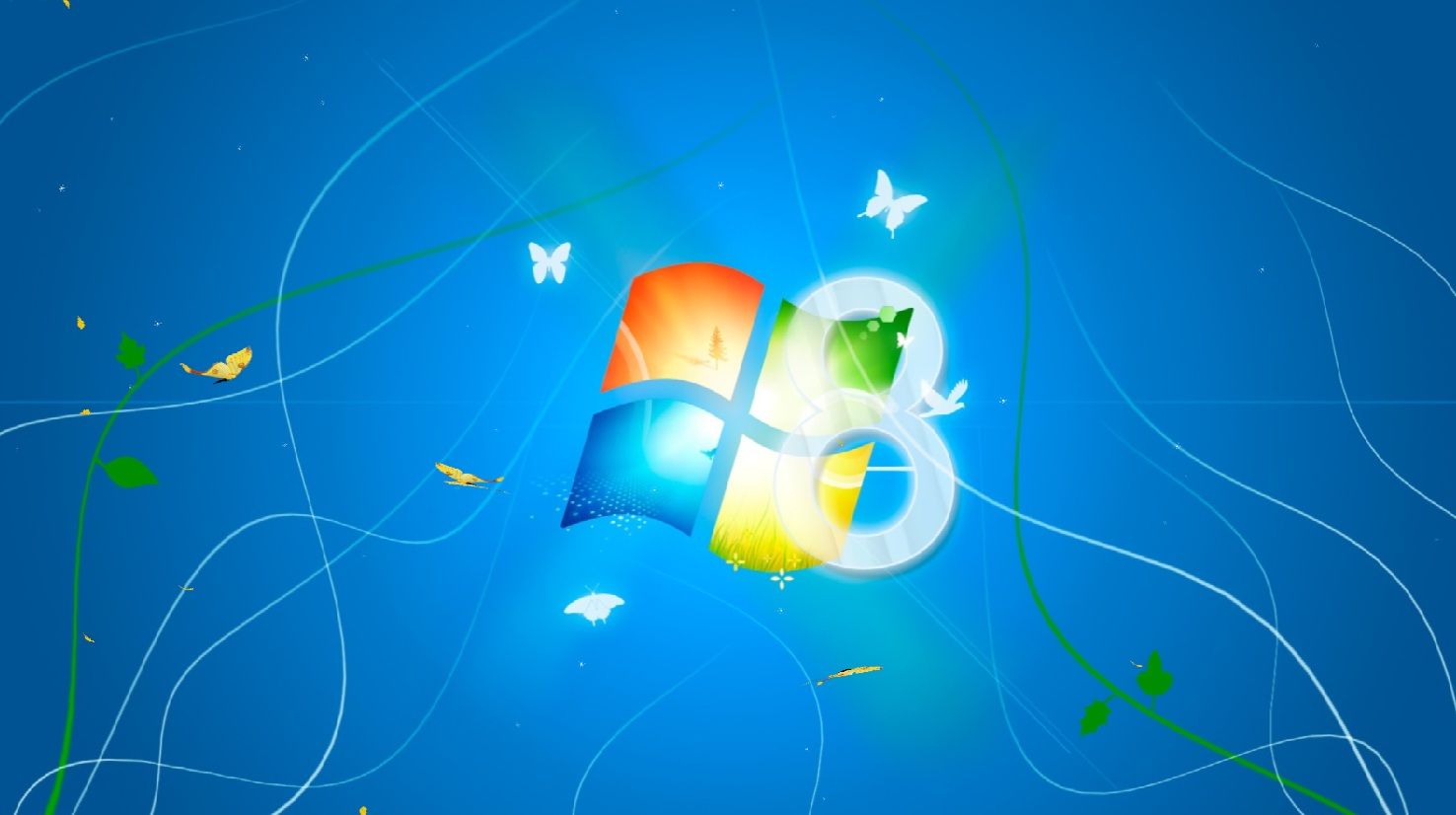 Download Windows 8 Light Animated Wallpaper DesktopAnimated.com