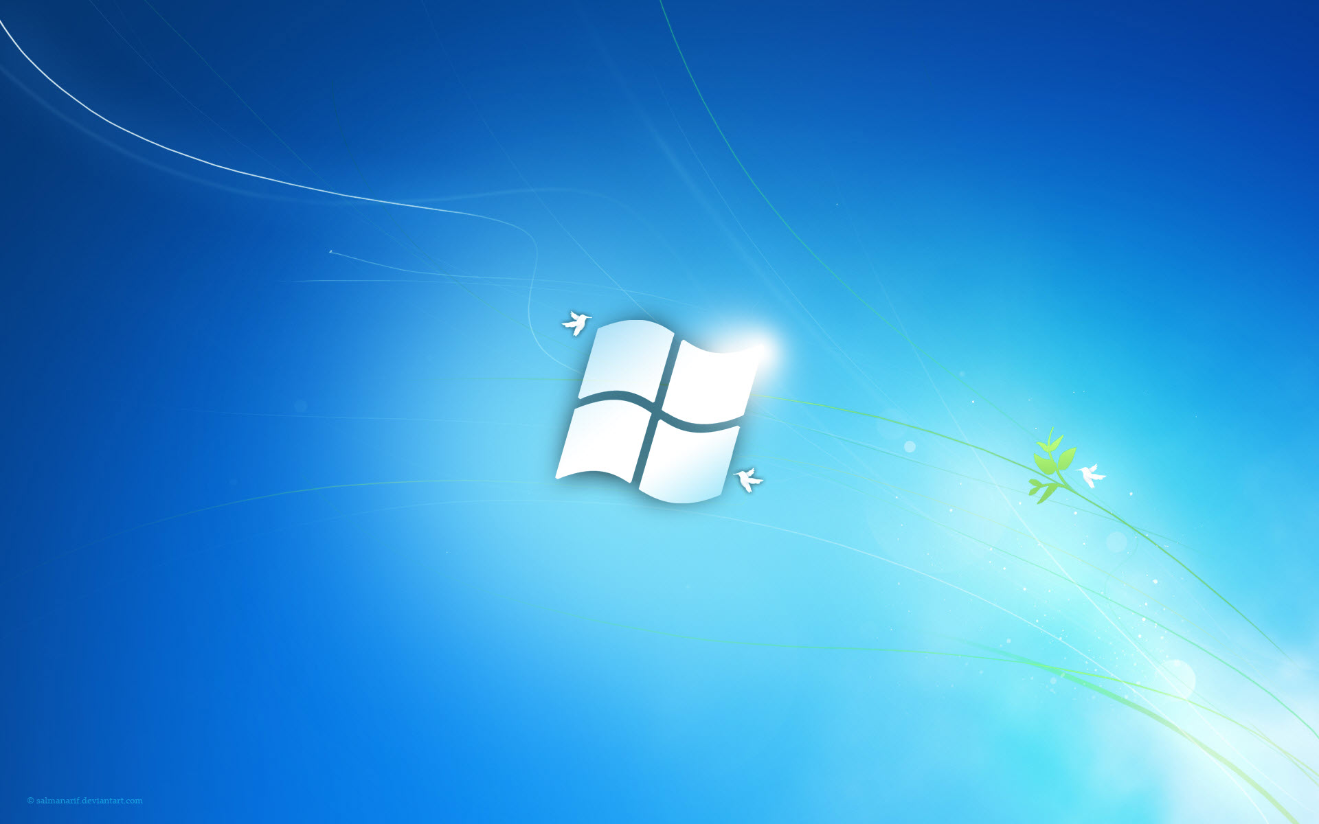 Windows 7 blue wallpaper - cynthia selahblue cynti19 Wallpaper