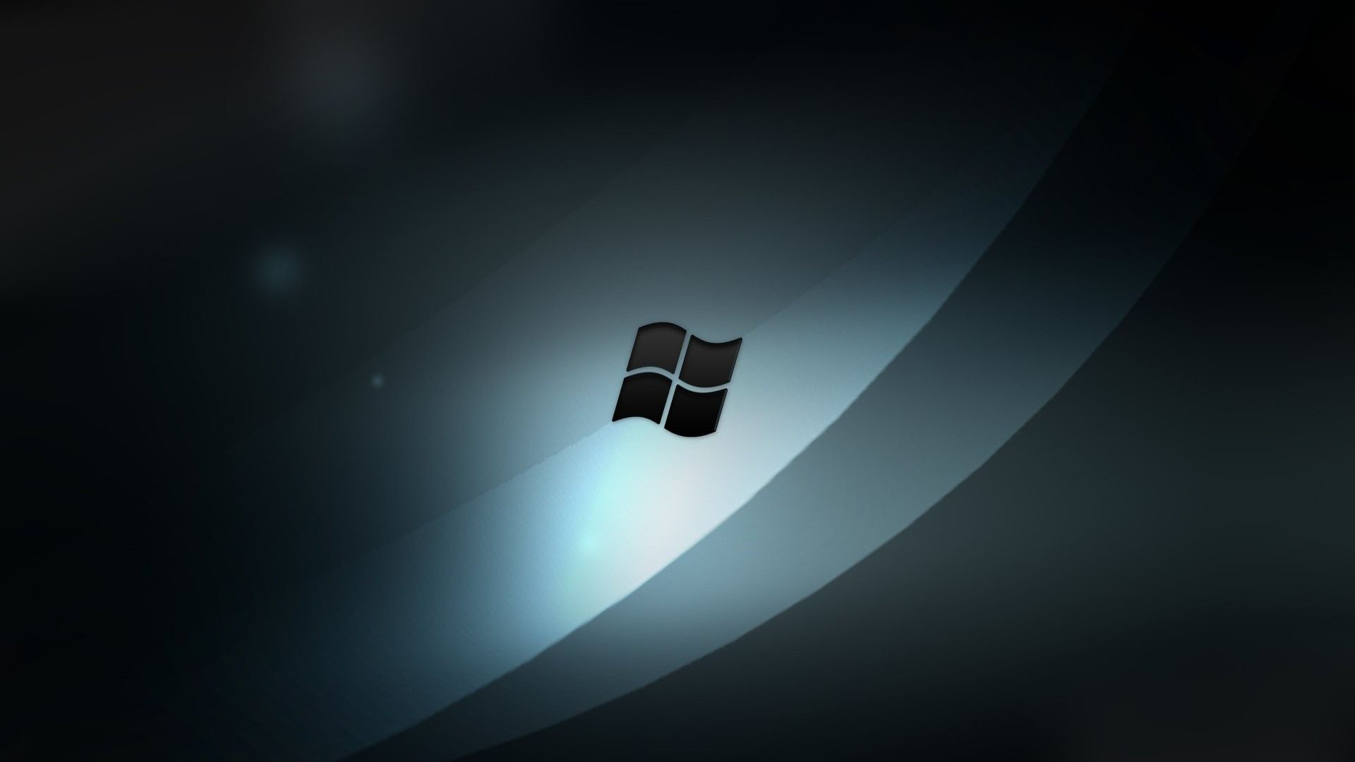 Windows 7 sign symbol bw 32983 1920x1080