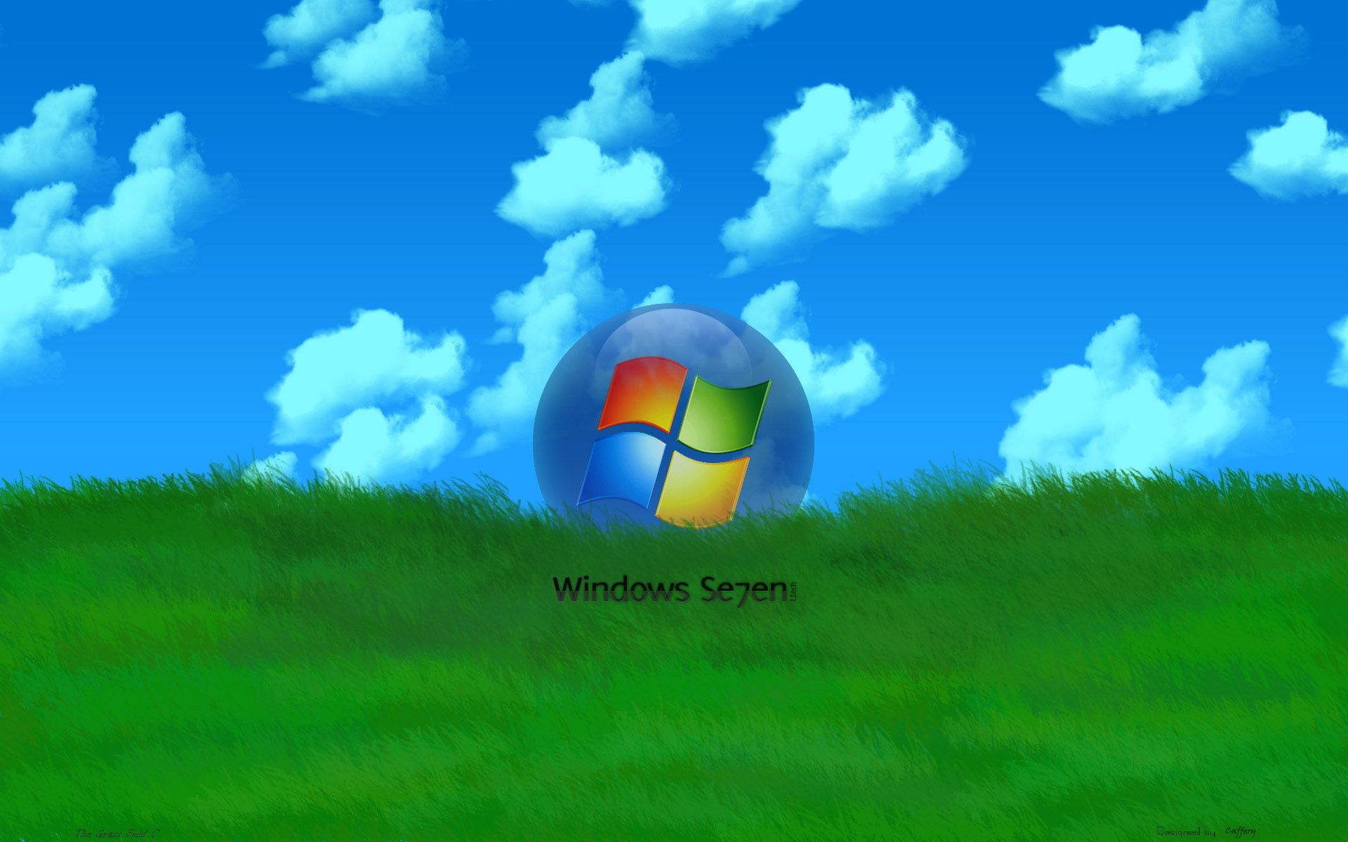 Microsoft Windows 7 grass wallpapers and images - wallpapers