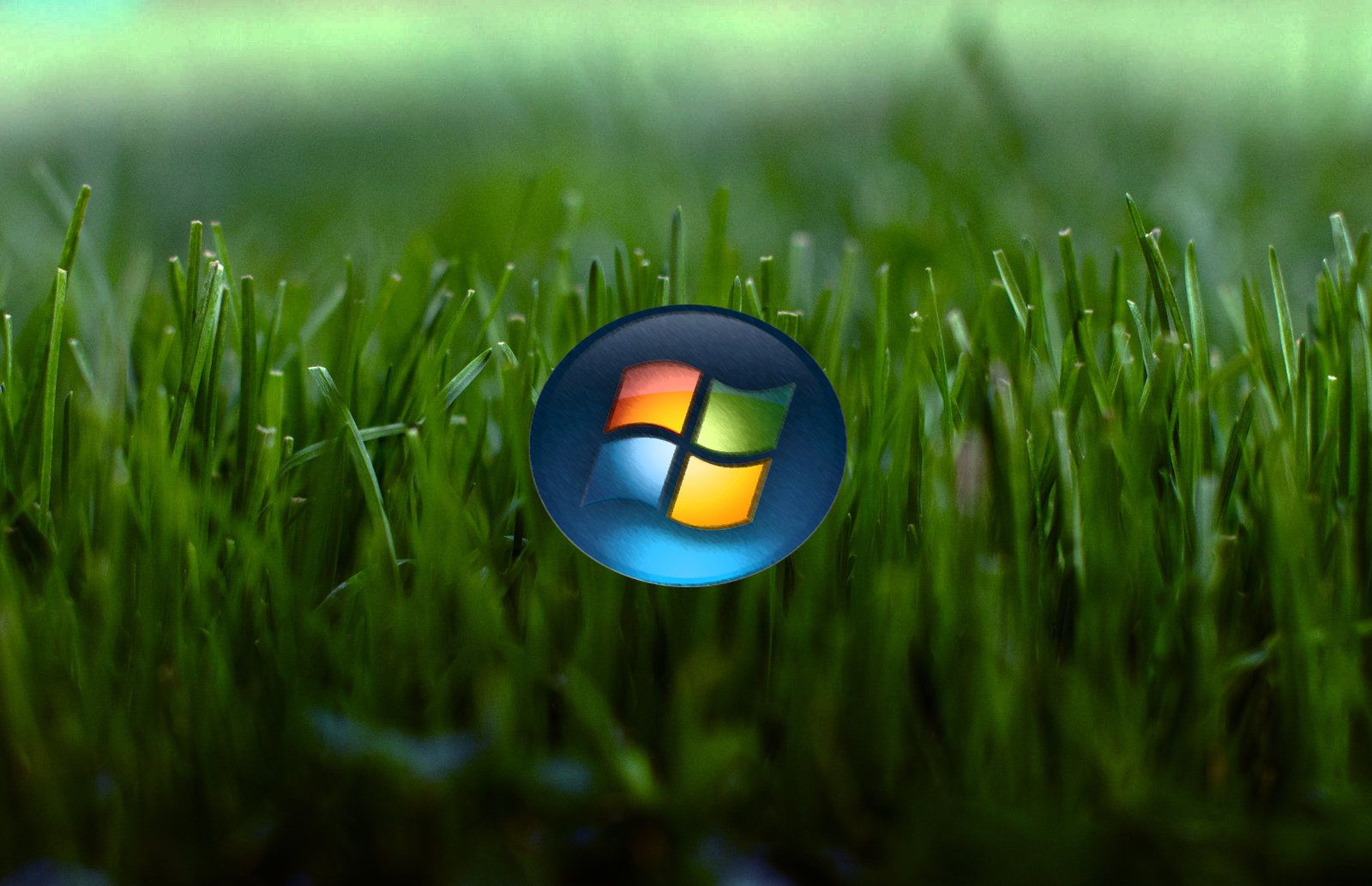 Windows 7 Grass wallpaper by steffono6 on DeviantArt