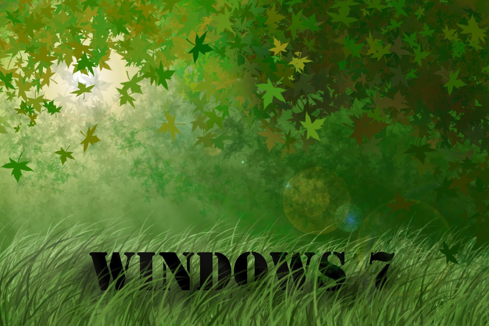 Free Download Wallpaper HD Windows 7 Grass Backgrounds