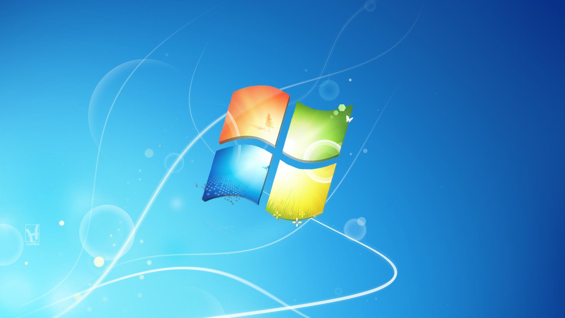Cool Blue Background Windows Xp System Widescreen and HD
