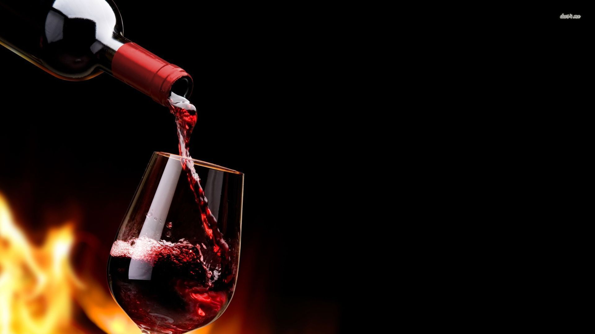 Red wine wallpaper - Photography wallpapers -