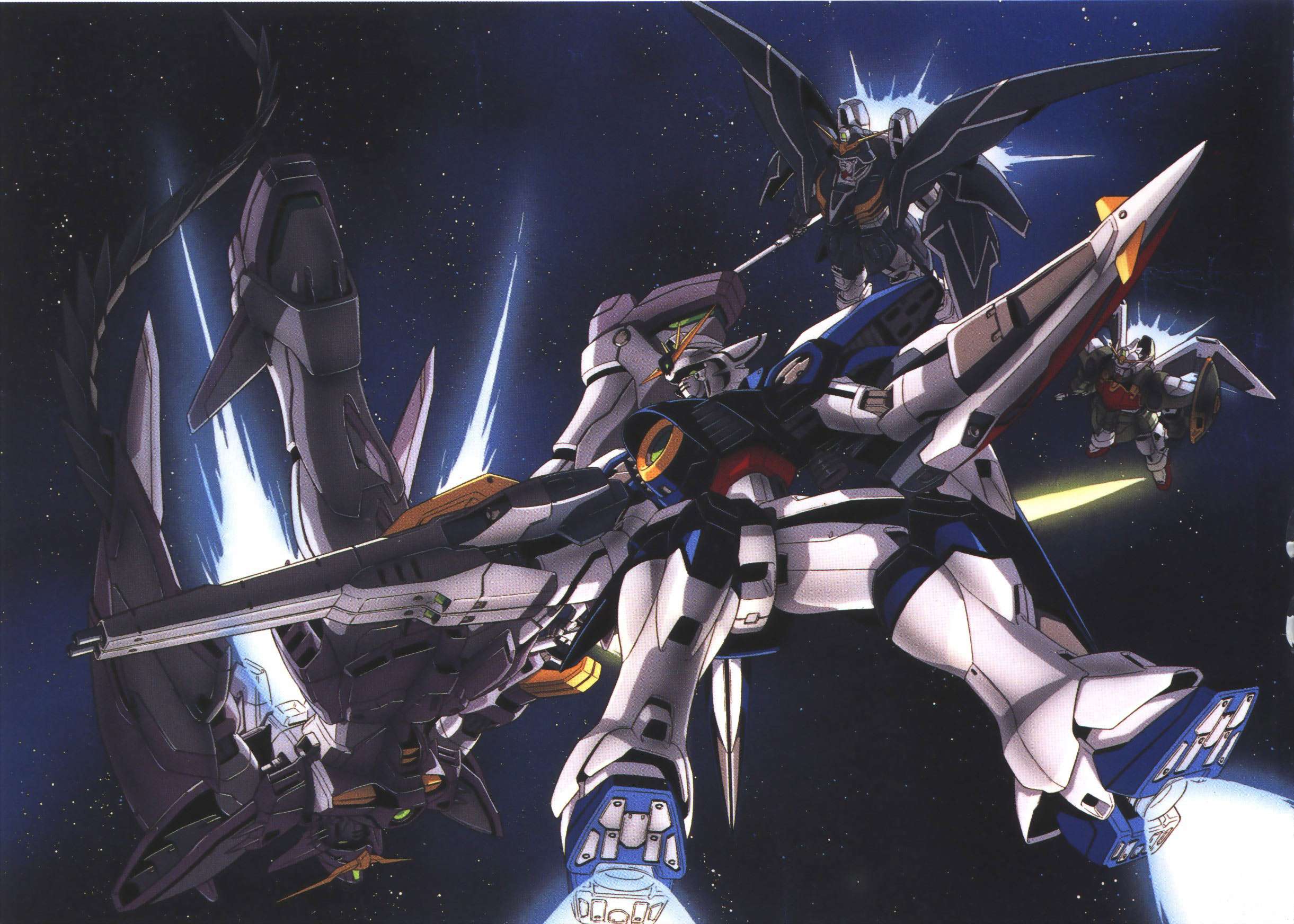 Gundam Wing Backgrounds - Wallpaper Cave