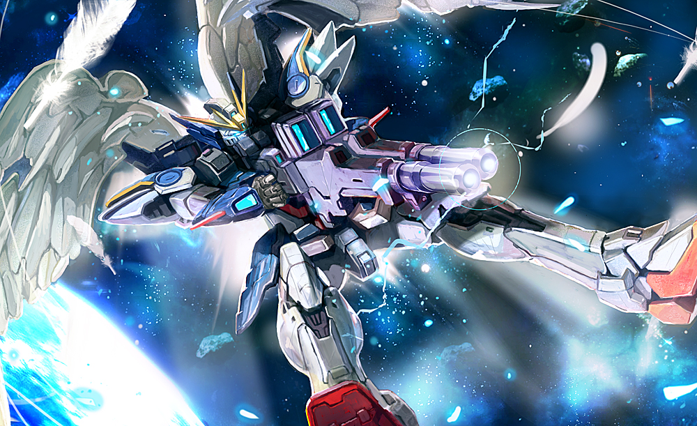 Wing Gundam Zero Custom Wallpaper By Longai Gundam Kits