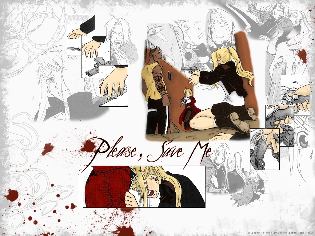 MANGA SPOILERS - Edward Elric and Winry Rockbell Wallpaper
