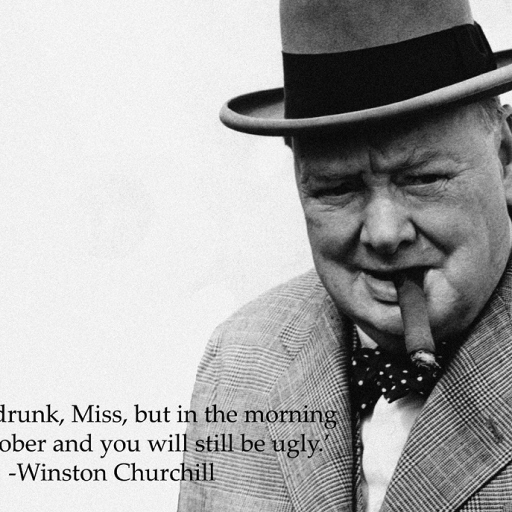 Winston Churchill Quote iPad 1 & 2 Wallpaper ID 17024