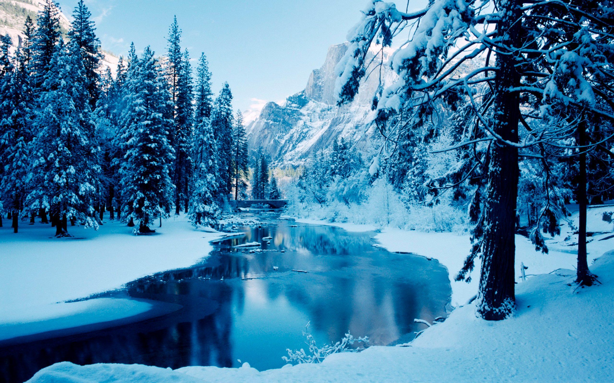 35 Beautiful HD Winter Backgrounds
