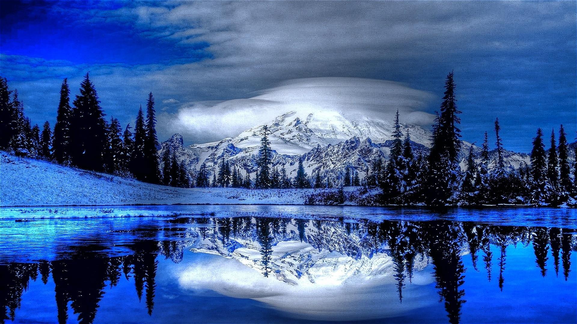 Winter Landscape Desktop Wallpapers and Backgrounds Cool Backgrounds