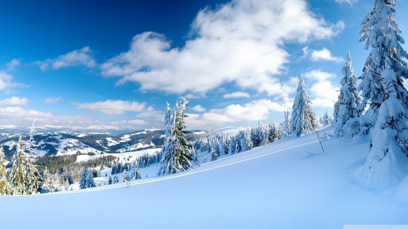 Winter, Mountains HD desktop wallpaper High Definition