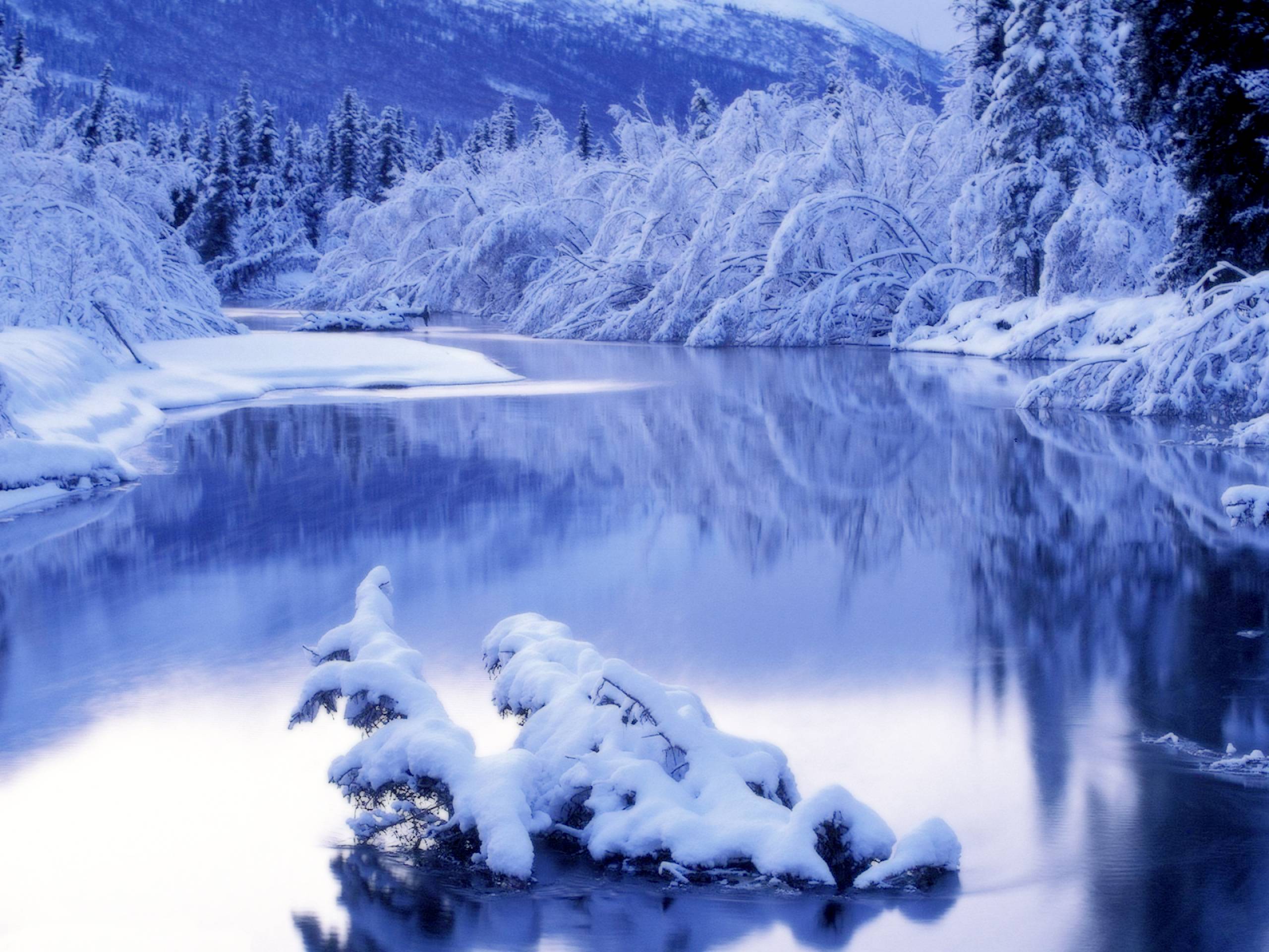 Winter Nature Backgrounds - Wallpaper Cave