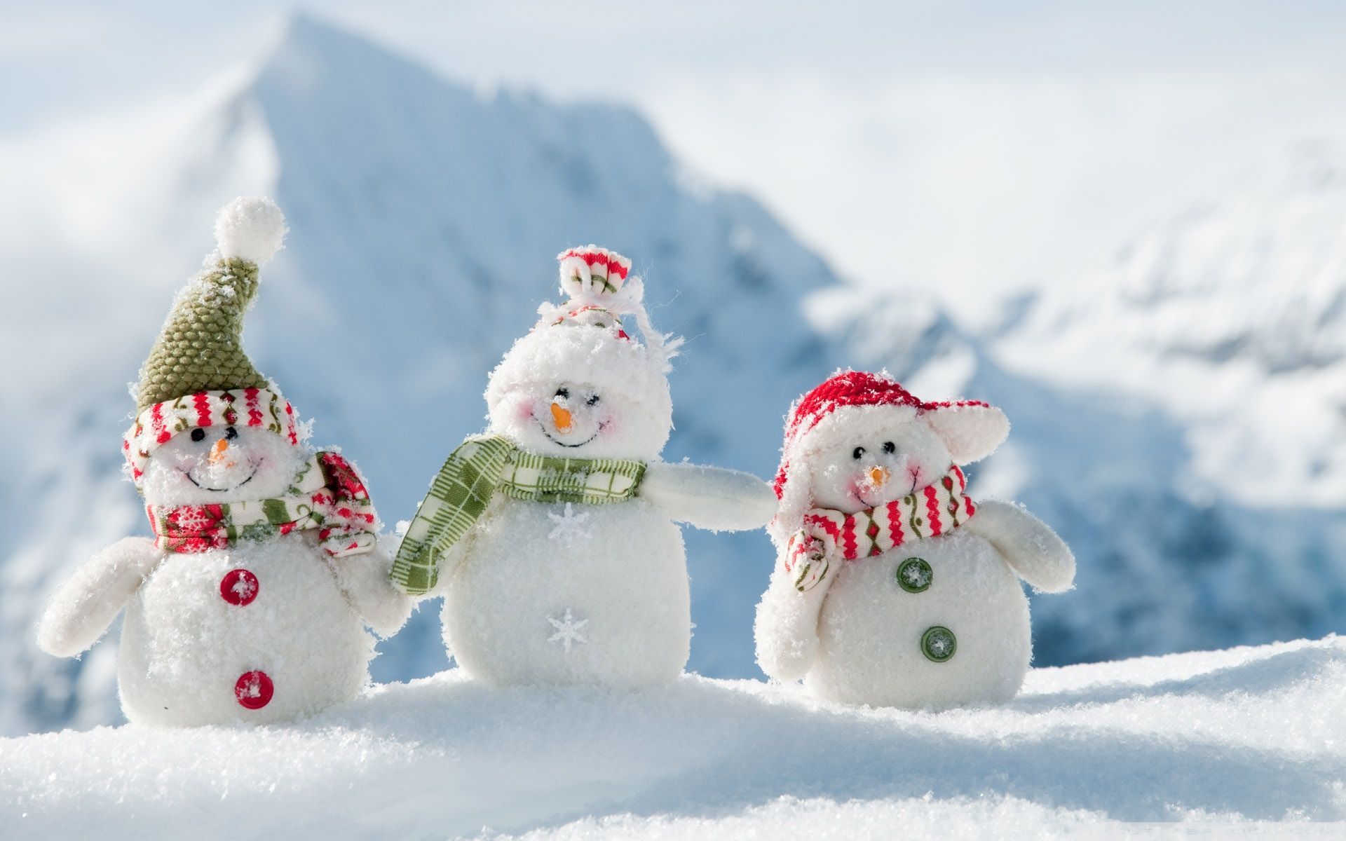 Christmas snow snowmen winter best widescreen background awesome #bXKs