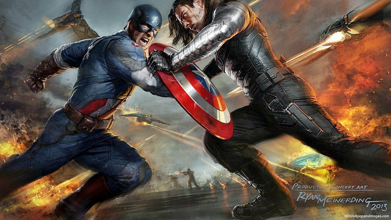 Captain America The Winter Soldier HD Backgrounds