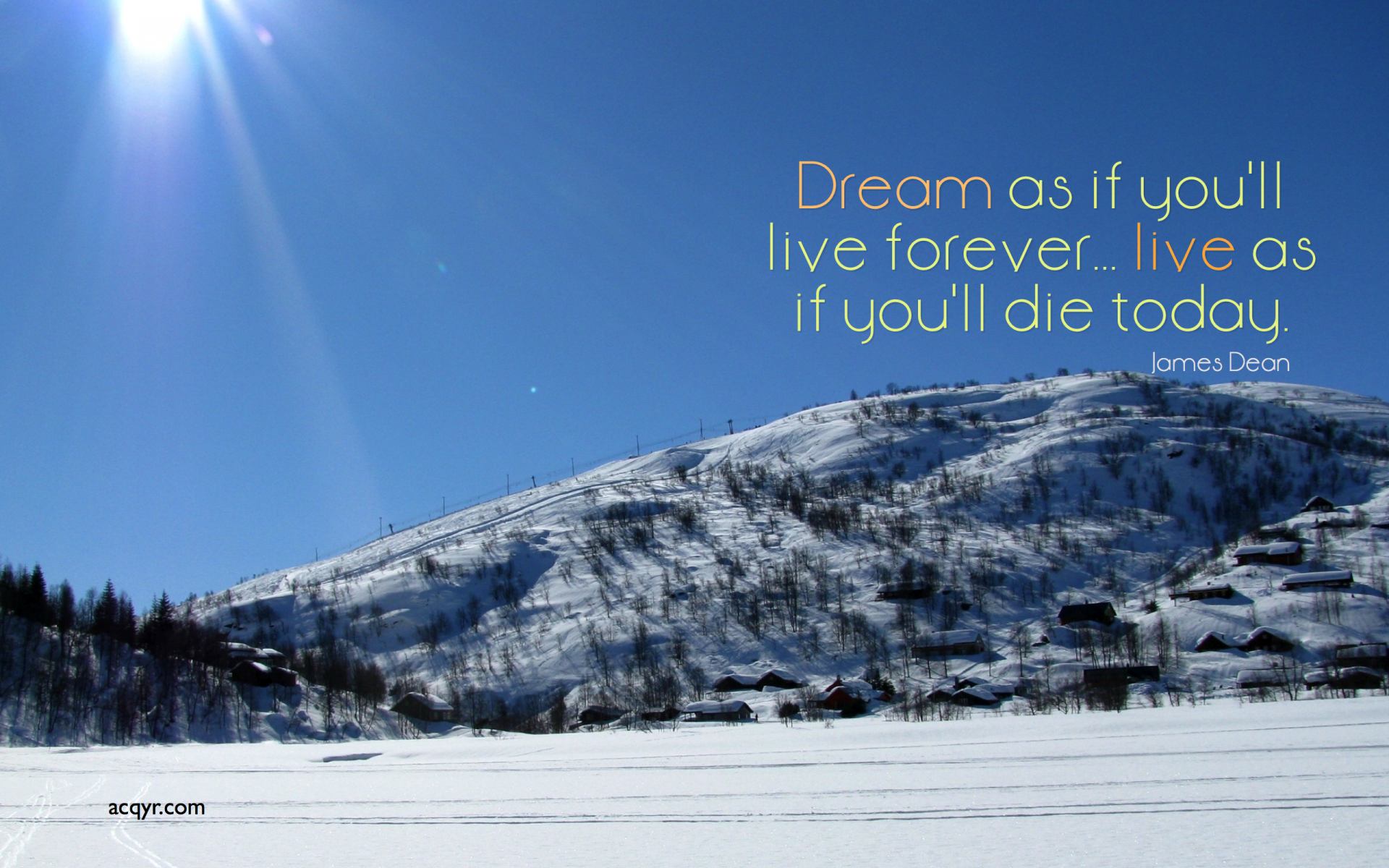 Free Winter Quotes With A Church Desktop Backgrounds Quote