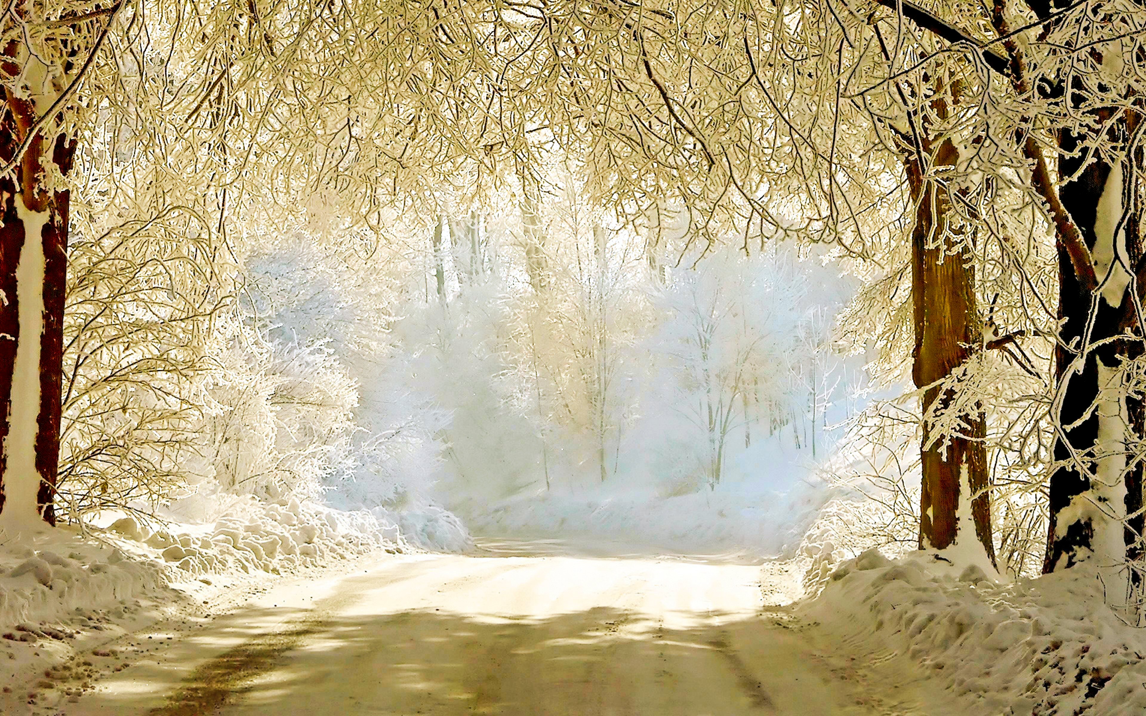 30 Beautiful Winter Wallpapers, Backgrounds, Images Design Trends