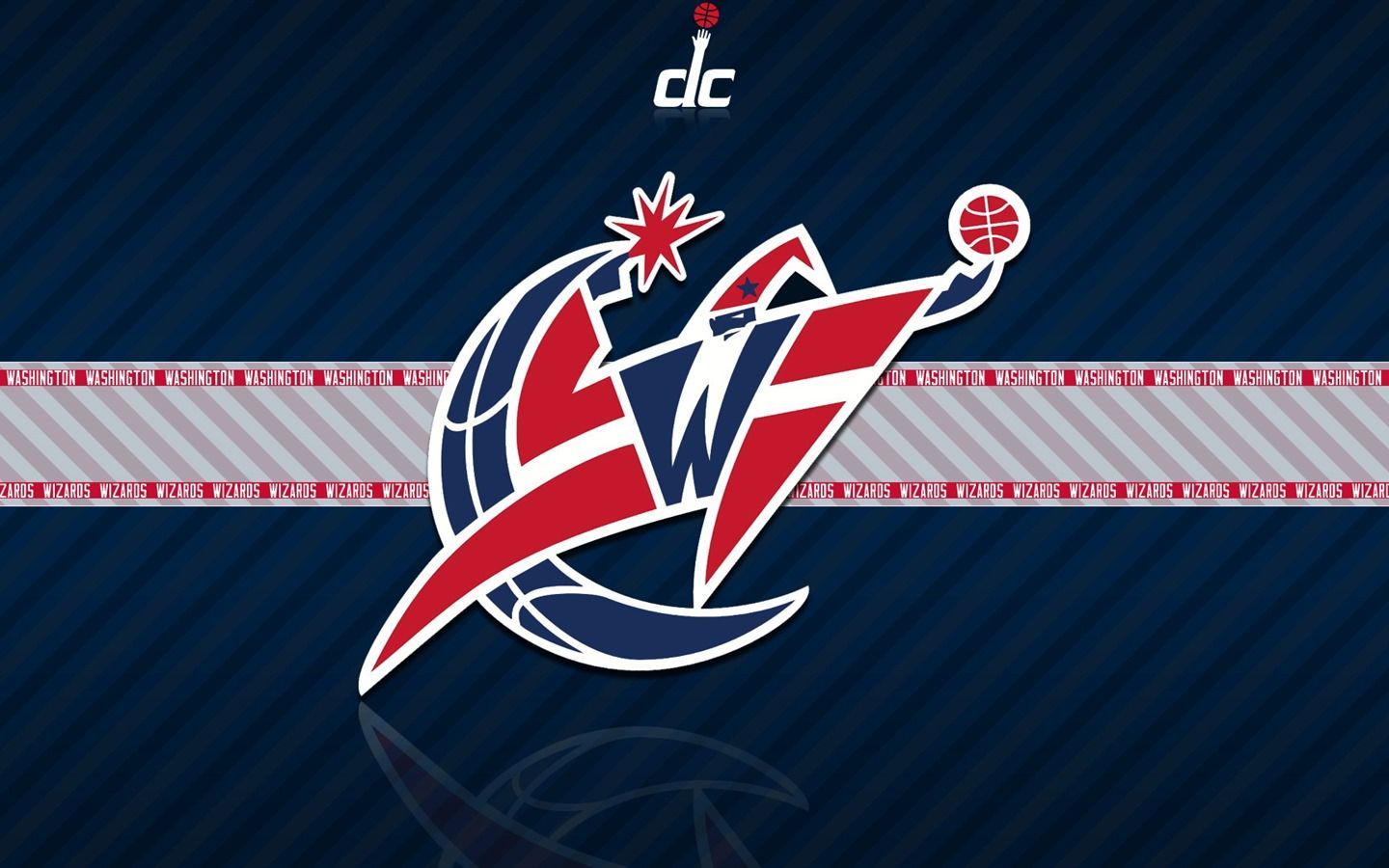 NBA, Washington Wizards team logo widescreen HD wallpaper