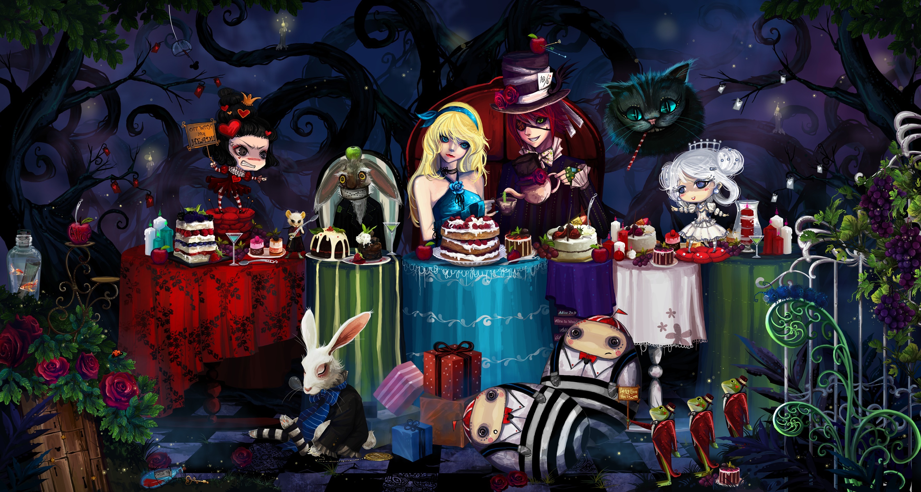 39 Alice In Wonderland HD Wallpapers Backgrounds - Wallpaper Abyss