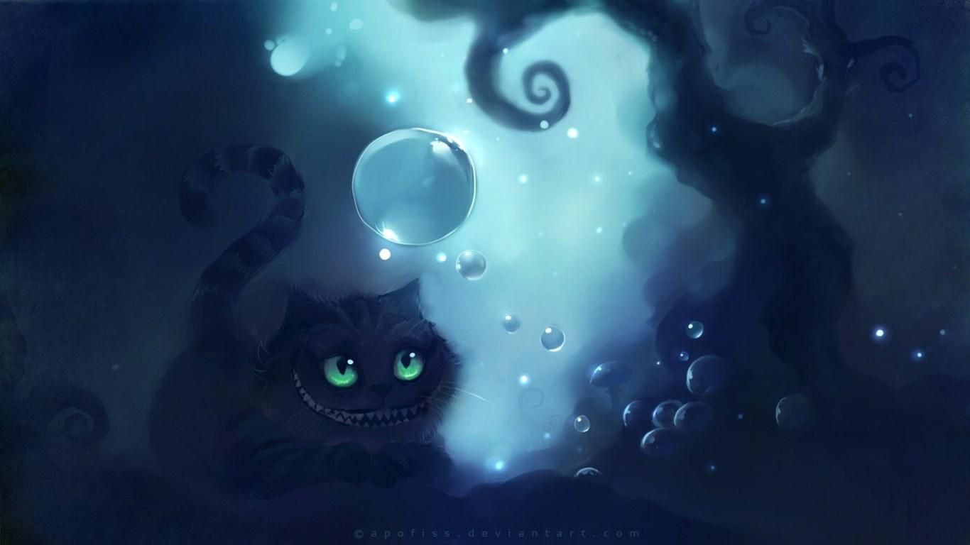 Cat alice in wonderland - - High Quality and Resolution