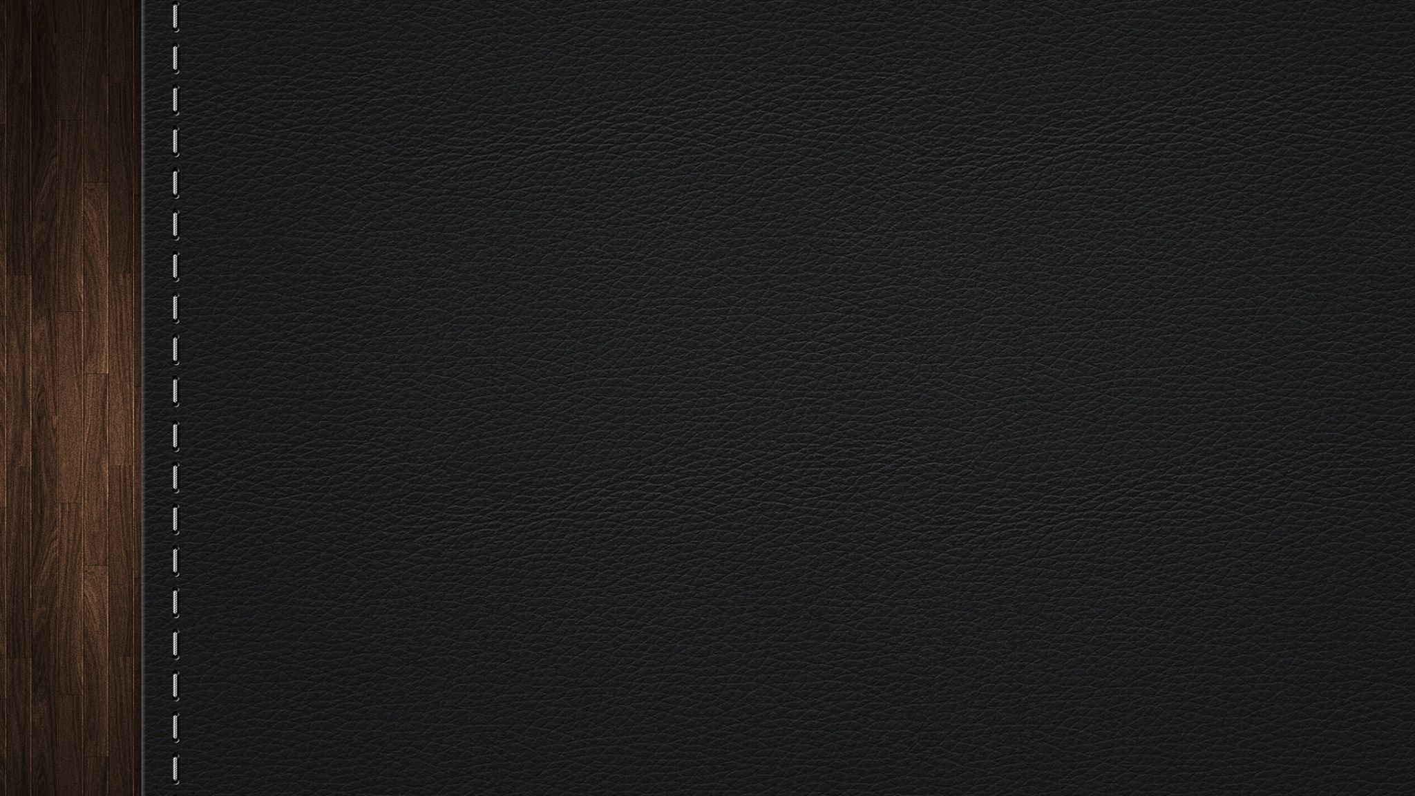 Download Wallpaper 2048x1152 Leather, Wood, Background, Texture HD
