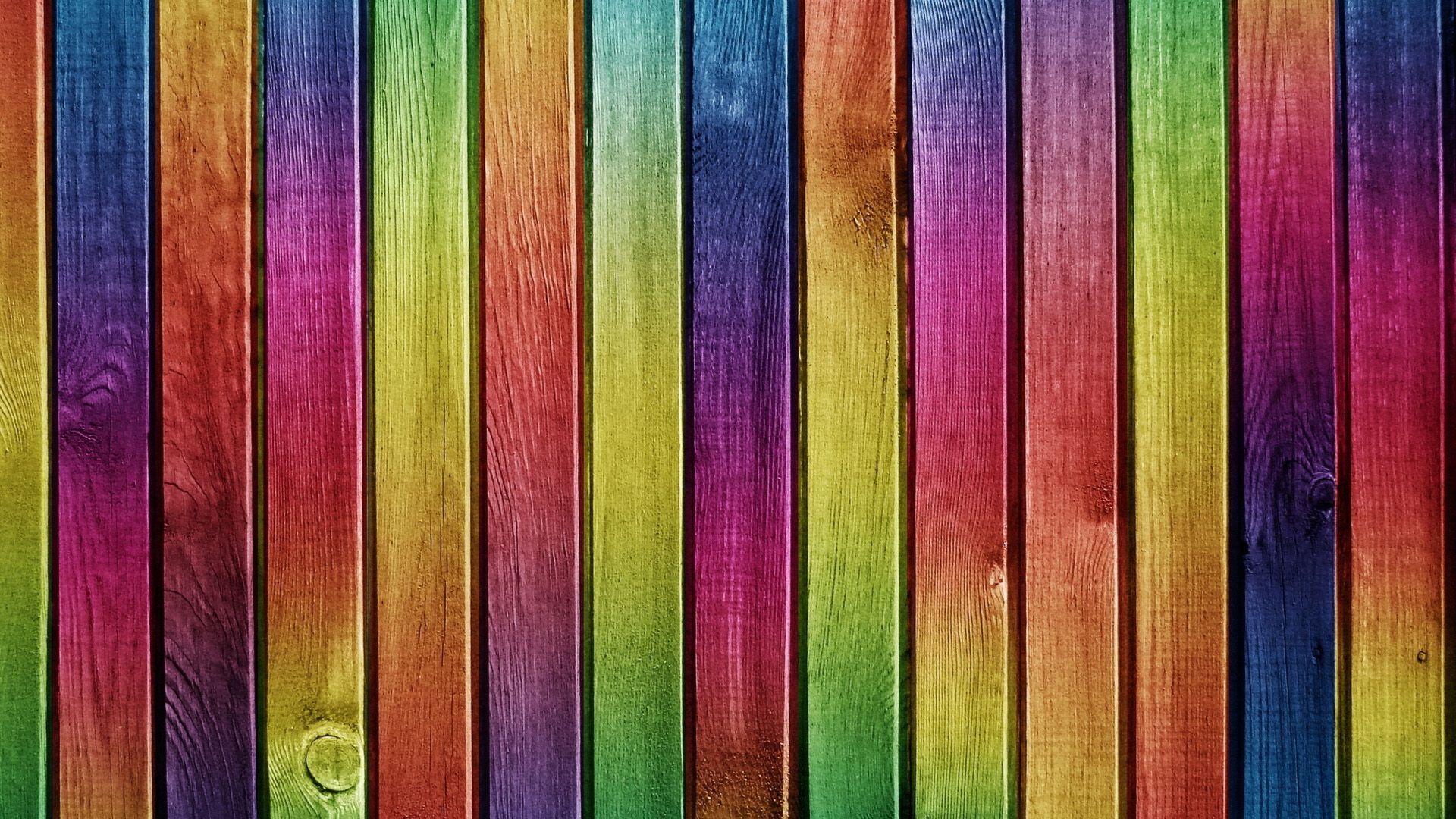 Colorful Wood Background HD Backgrounds