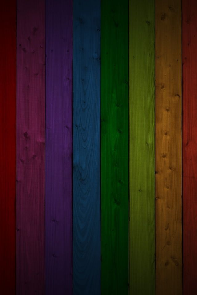 Rainbow Wood iPhone background Backgrounds for my iPhone