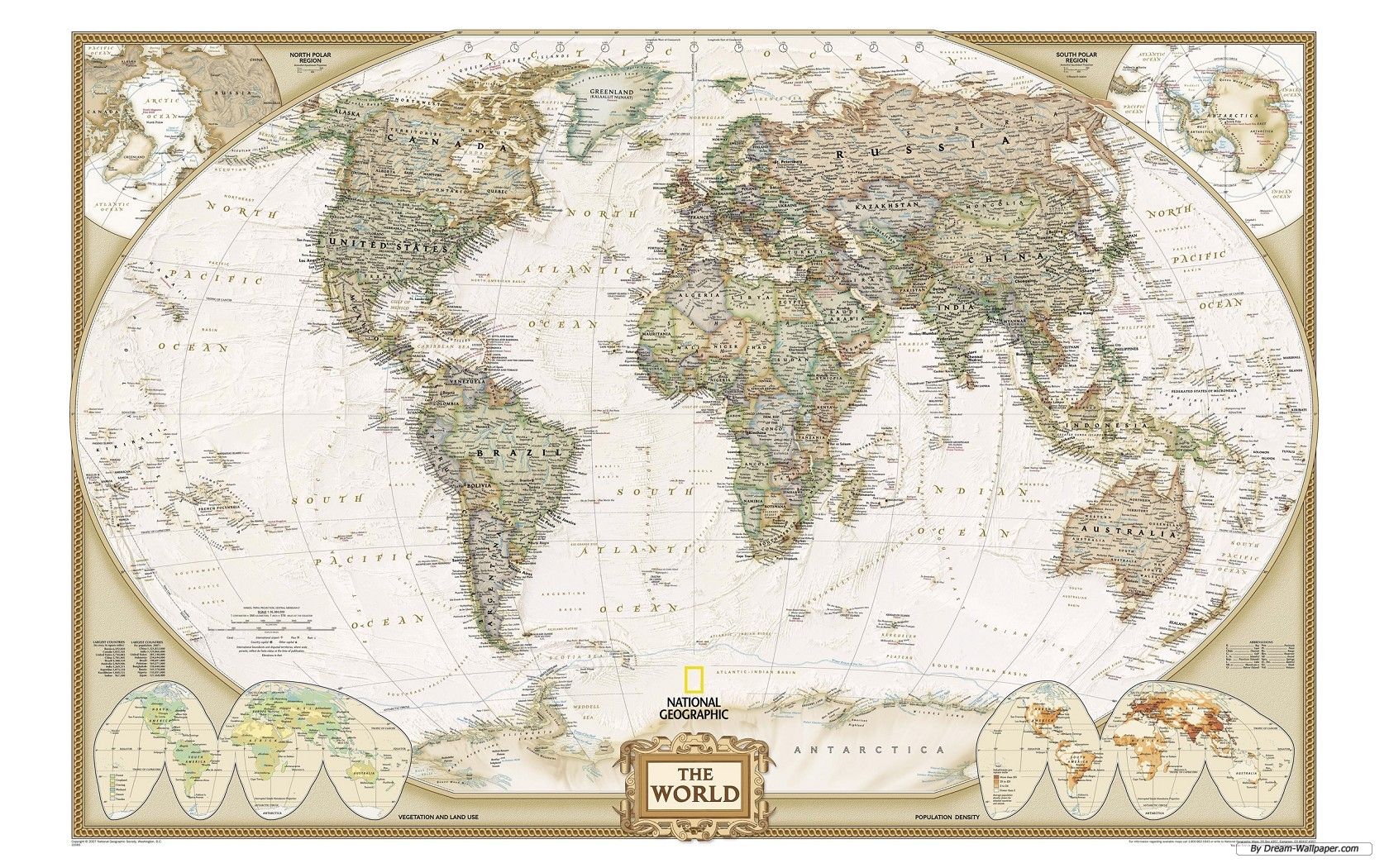 Free Wallpaper - Free Travel wallpaper - World Map wallpaper