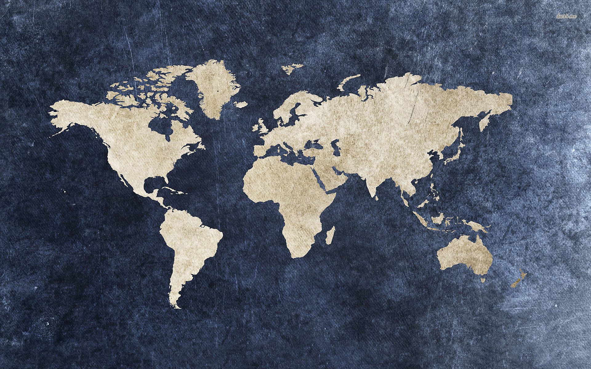 Grungy world map wallpaper - Digital Art wallpapers -