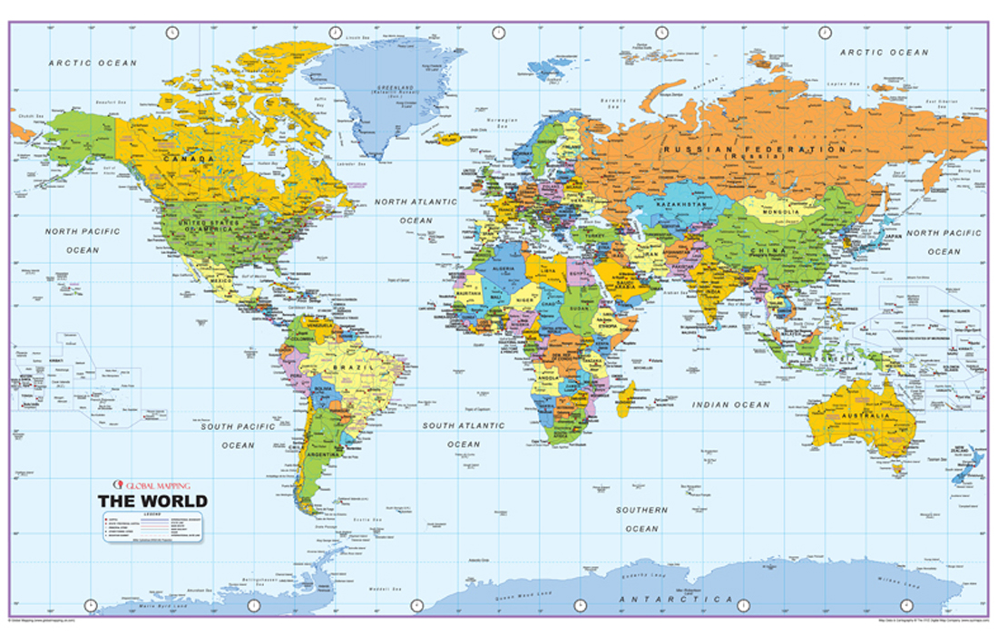 Justpict.com World Map Hd Image Download