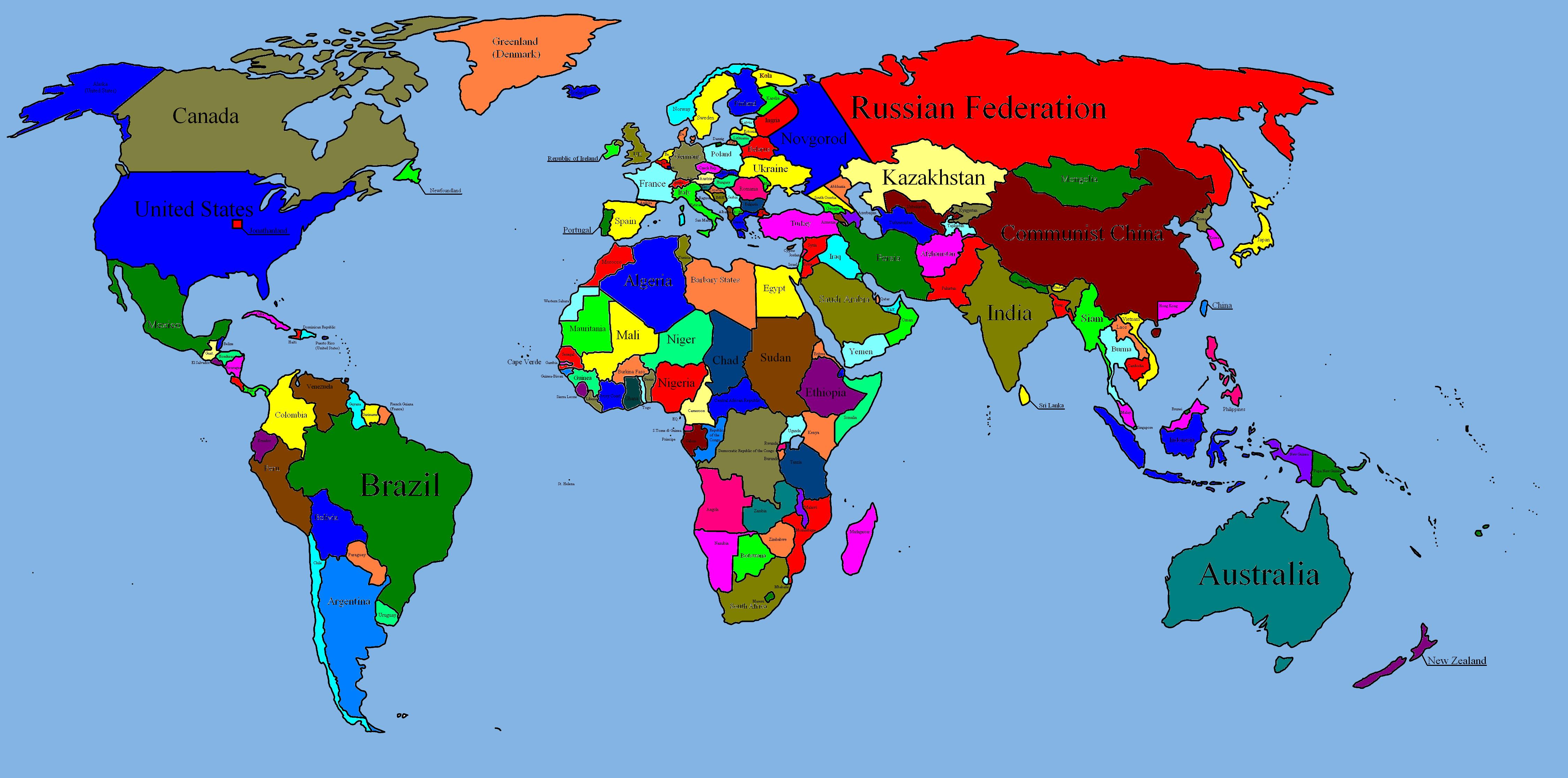 World Map Desktop Background Group (0+)