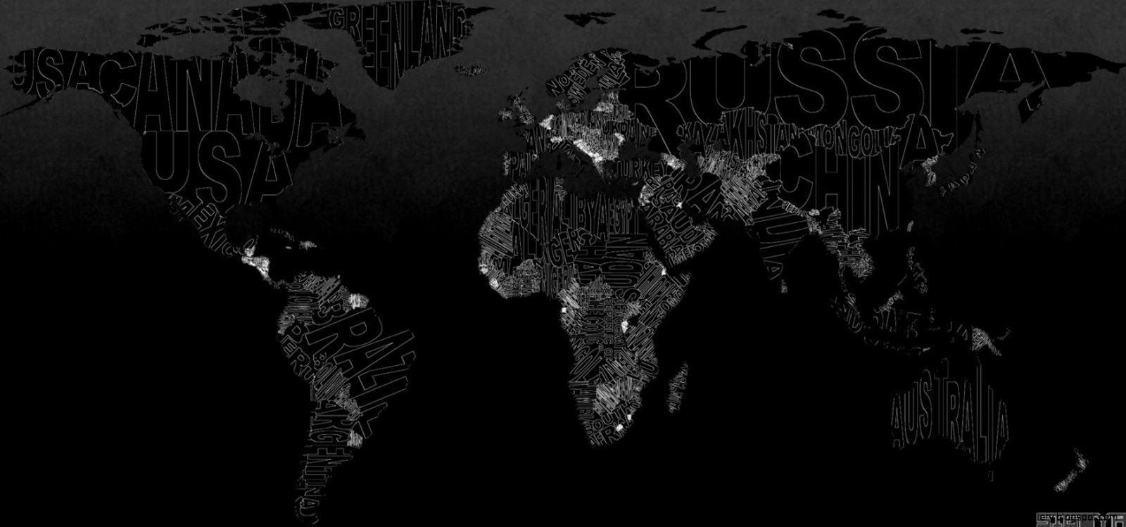 World Map Desktop Wallpaper