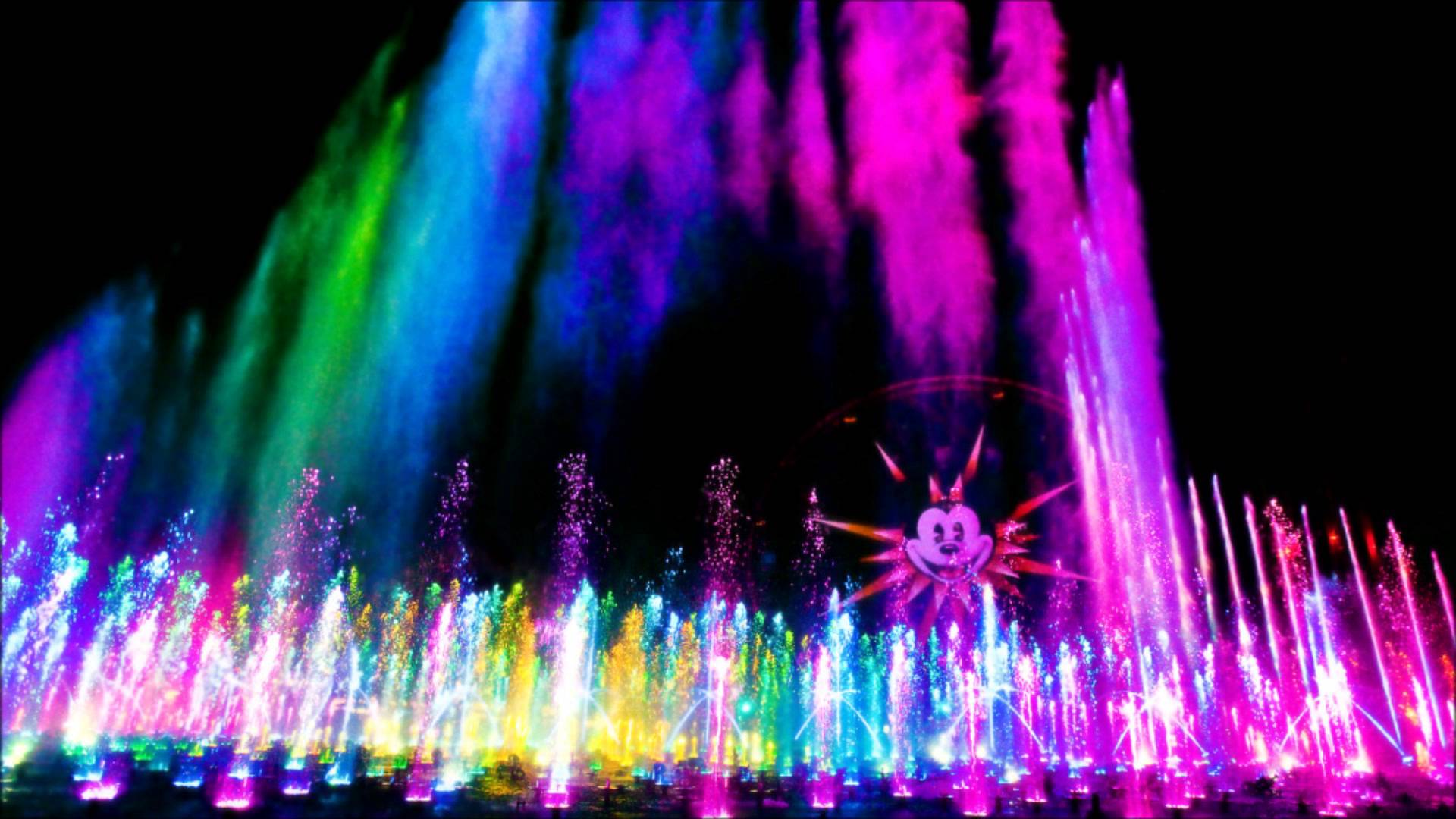 World Of Color Celebrate Disney Instrumental Montage Song - YouTube