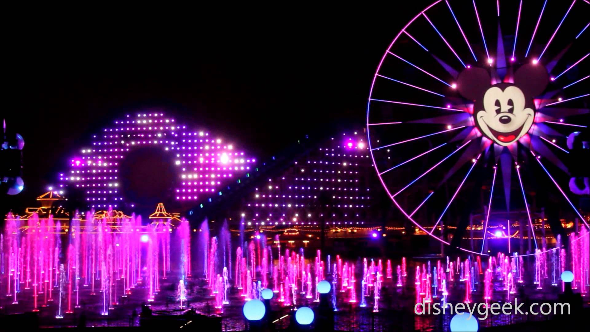 DCA World of Color - Celebrate - Disneyland Exit Clip - YouTube