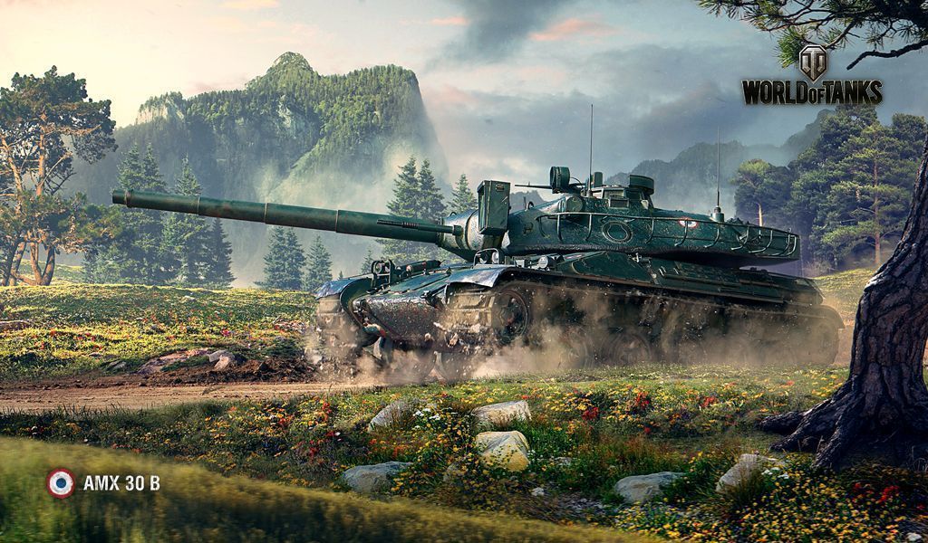 April 2015 Wallpaper AMX 30 B Gallery World of Tanks