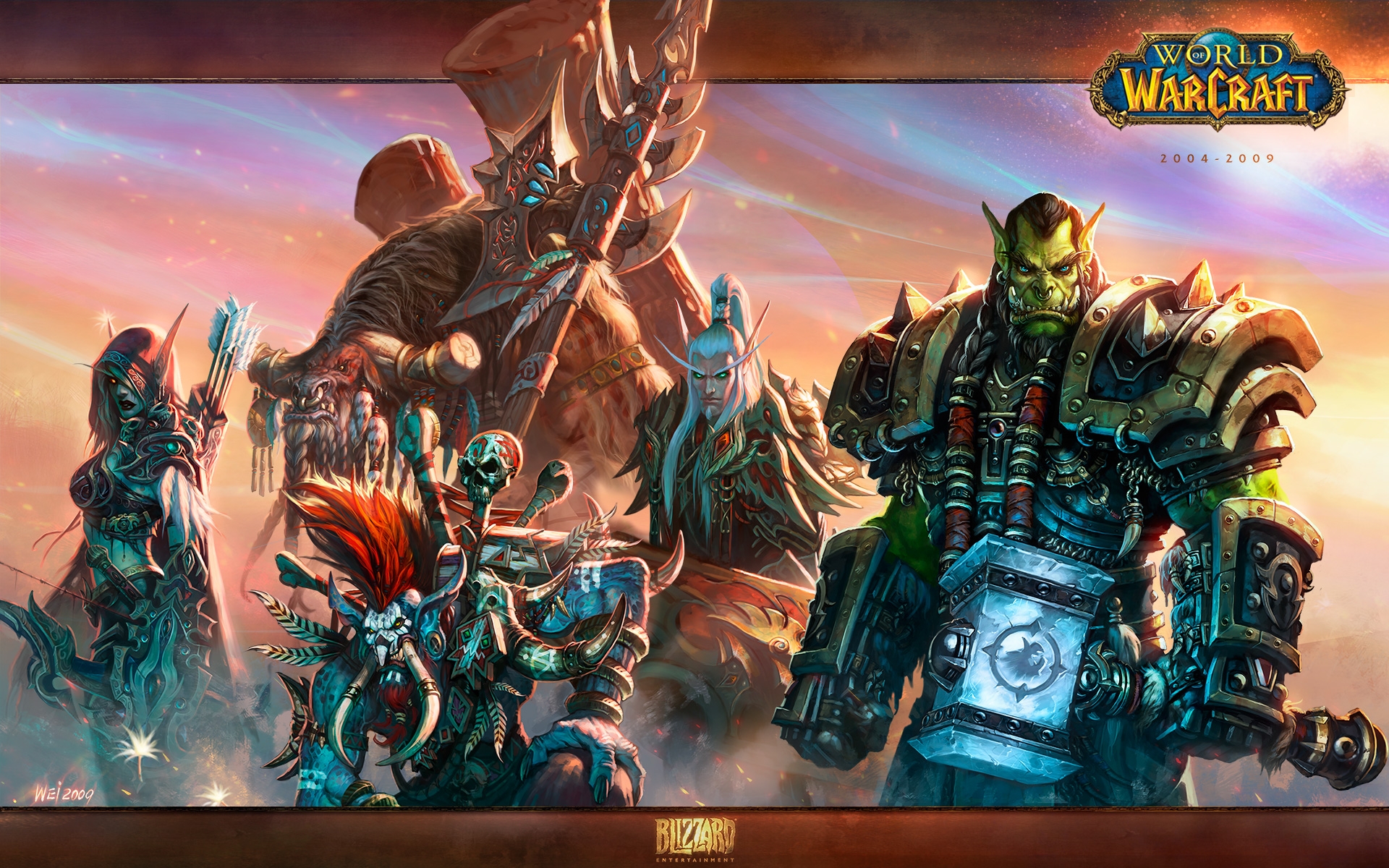Jestingstock.com World Of Warcraft Alliance Vs Horde Wallpaper