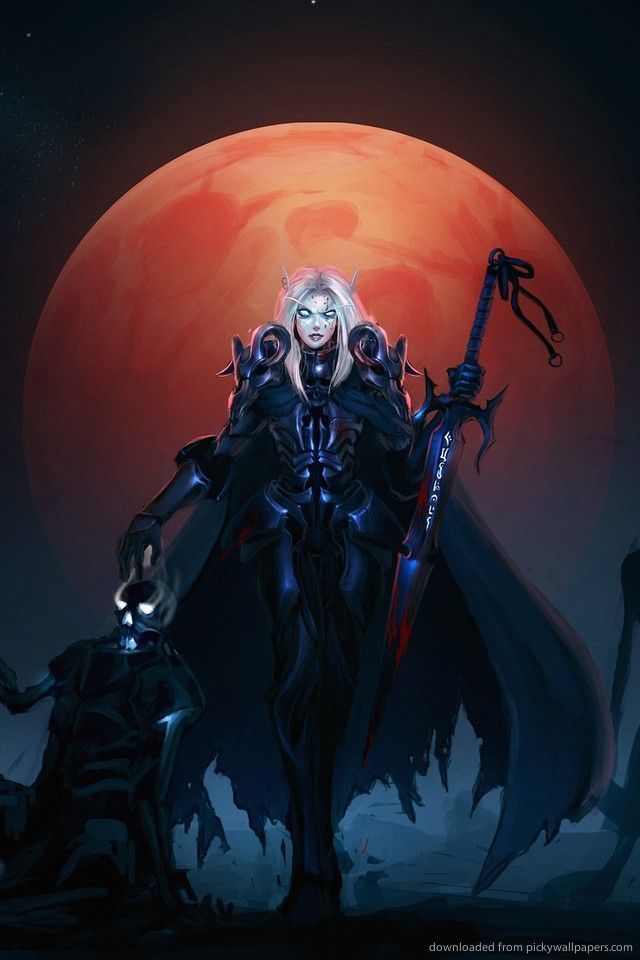 Download World Of Warcraft Blood Elf Wallpaper For iPhone 4