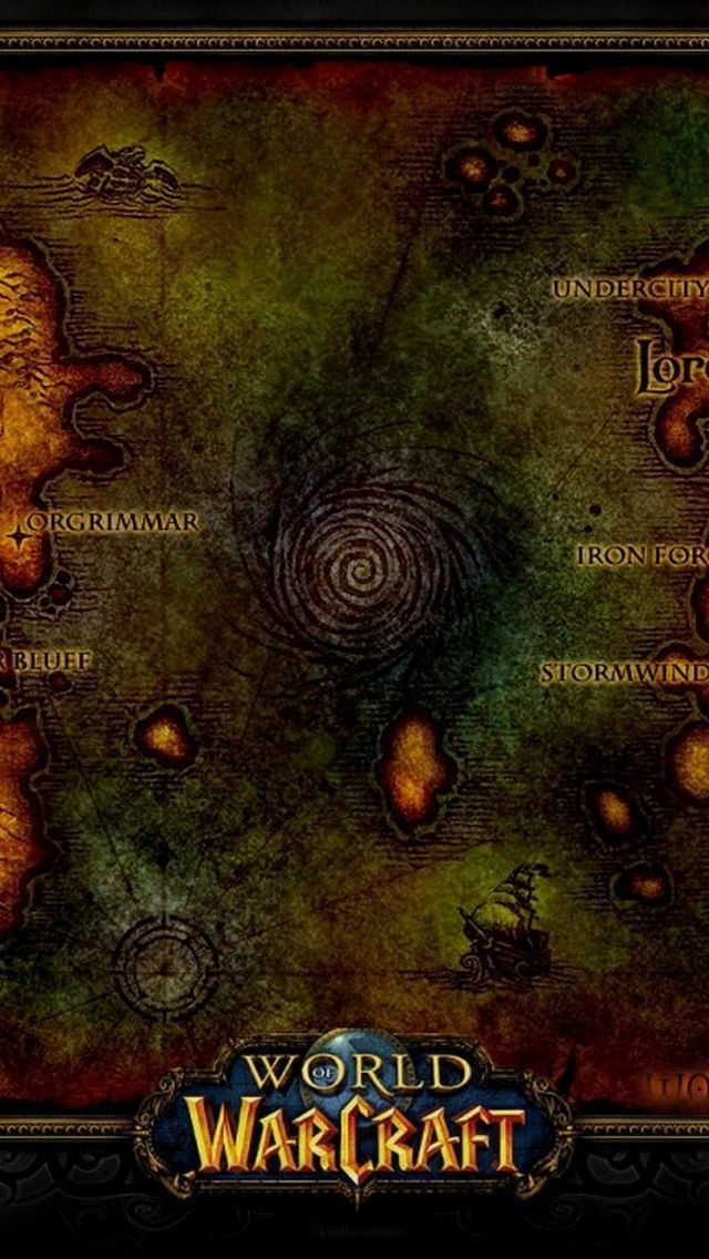 WOW World Of Warcraft iPhone 5 Wallpaper 640x1136