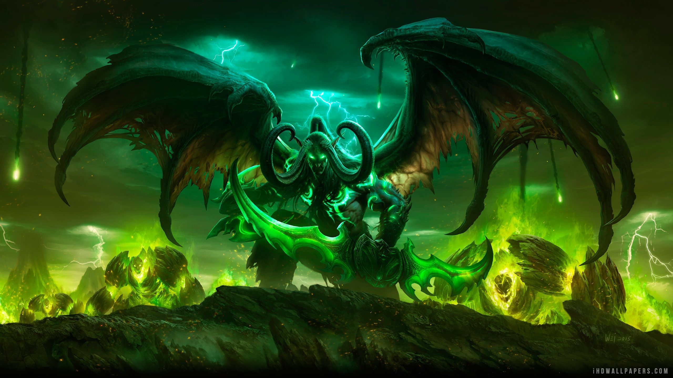 World of Warcraft Legion Expansion HD Wallpaper - iHD Backgrounds