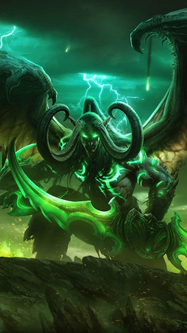 World Of Warcraft iPhone 5 Wallpaper ID 54245