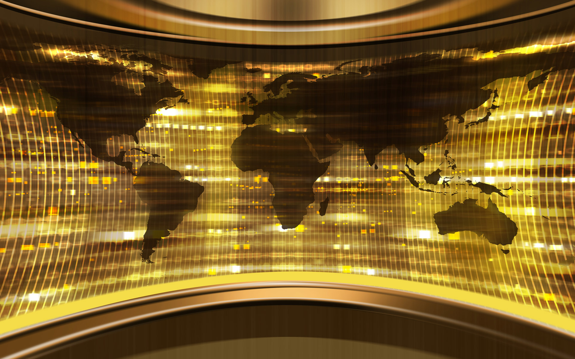 Attractive gold 3d world map hd wallpapers Wallpapers Wide Free