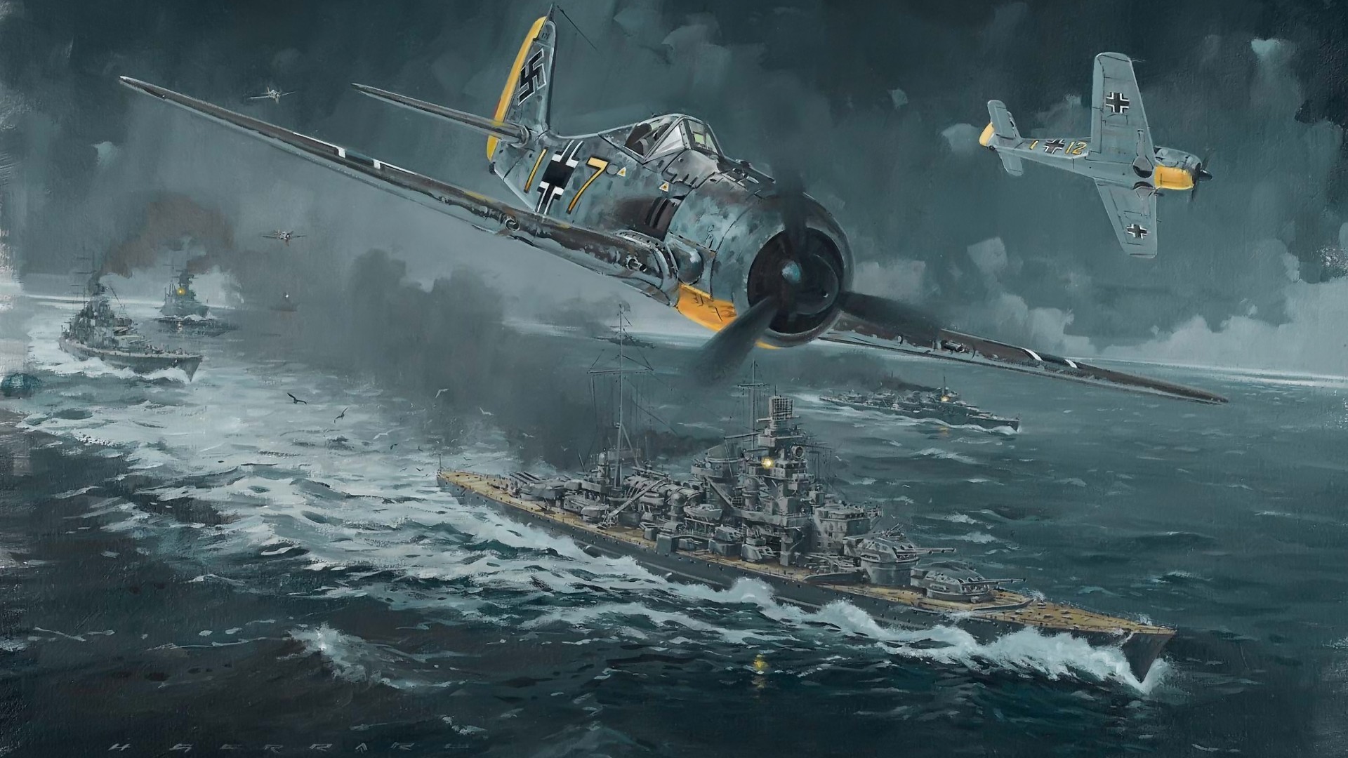Wallpapers World War Two Aircraft Ii 1920x1080 #world