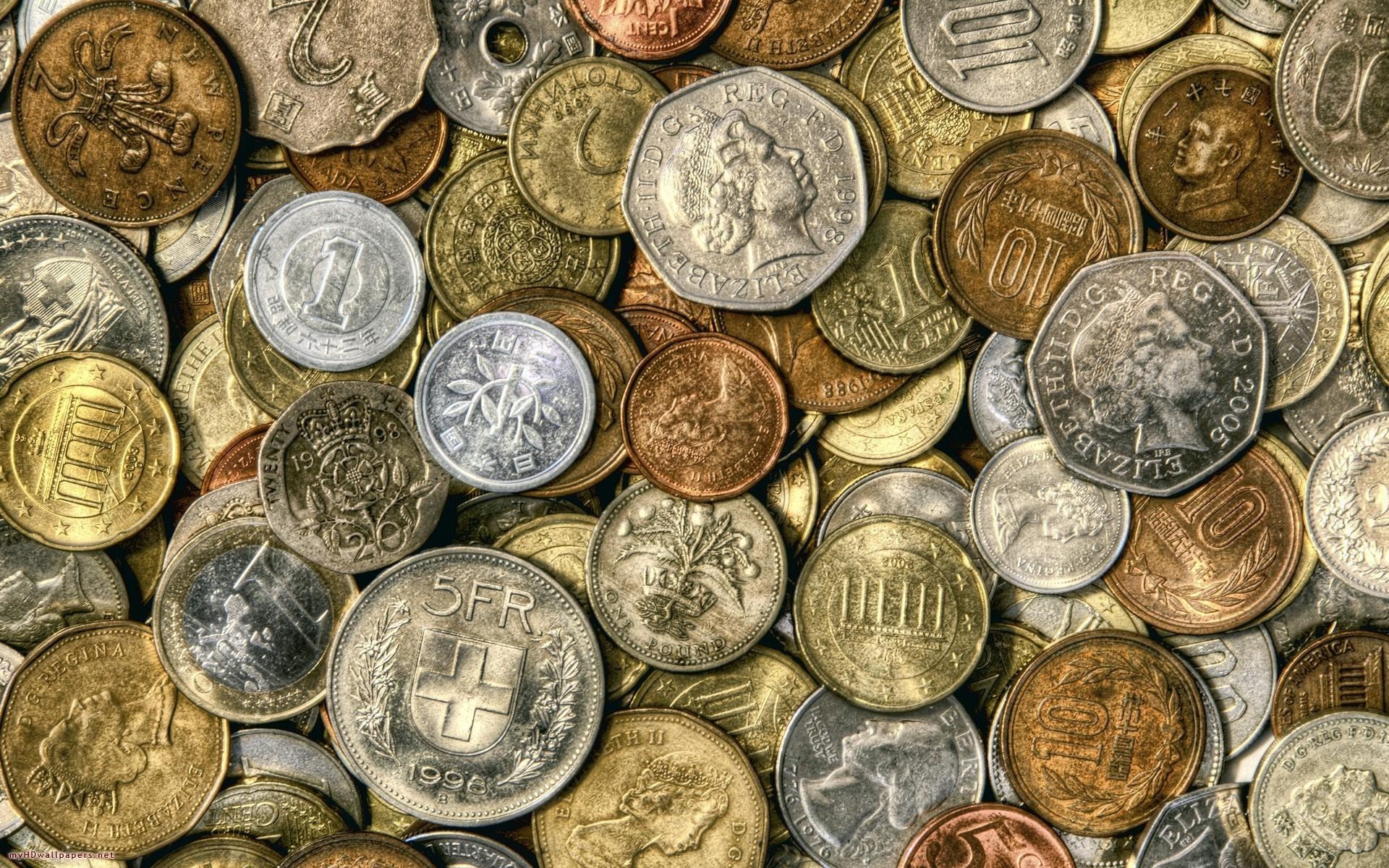 Bunch Of Coins, Worldwide Wallpaper Ultimate wallpapers