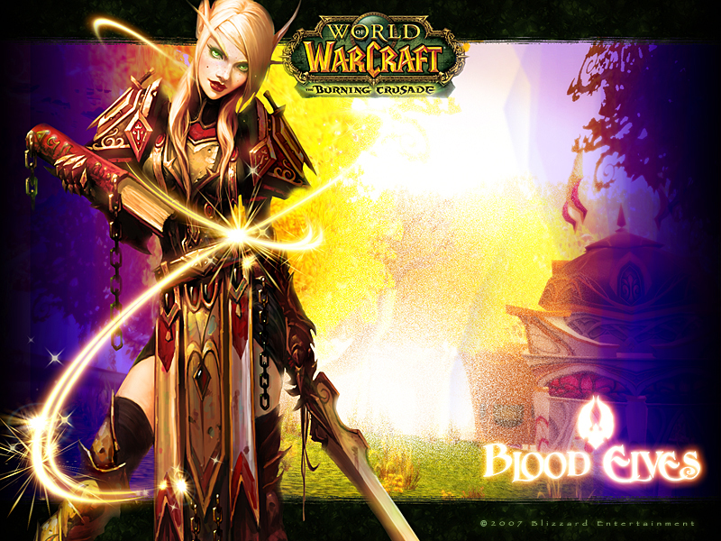 Blood Elf Wallpaper - World of Warcraft Wallpaper 267531 - Fanpop