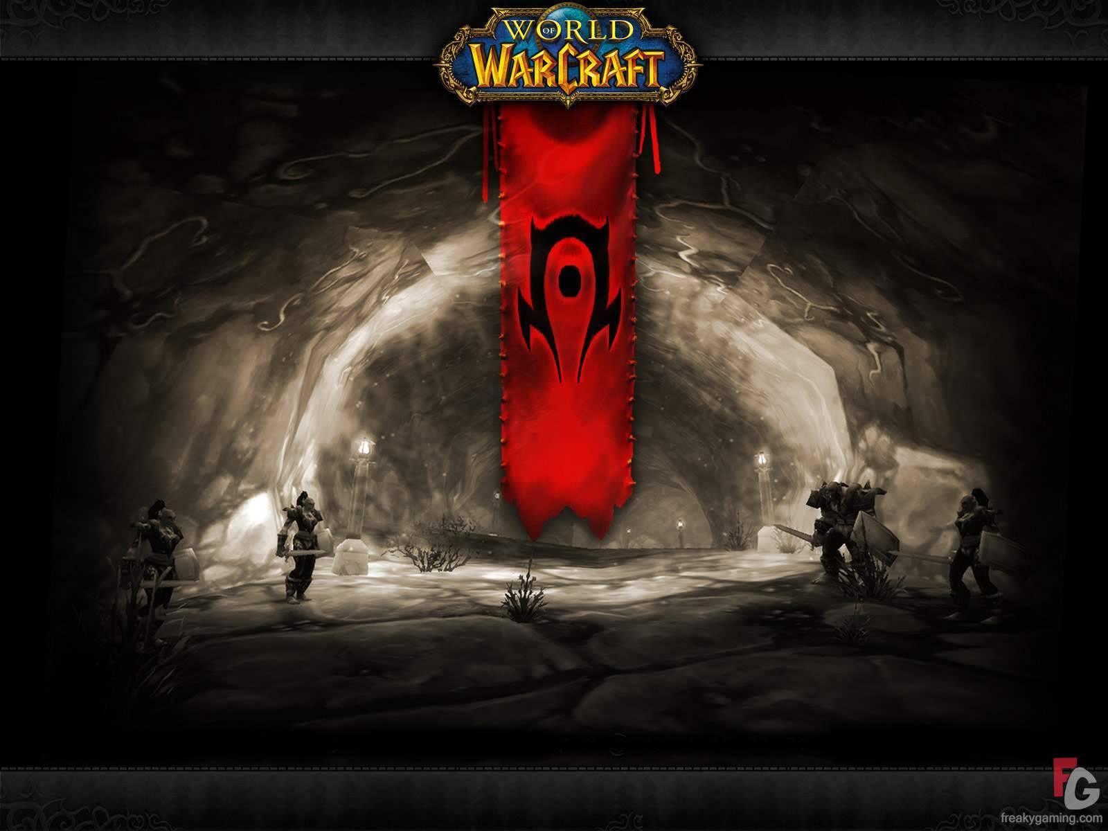 Horde battleground entrance wallpaper - World Of Warcraft - The