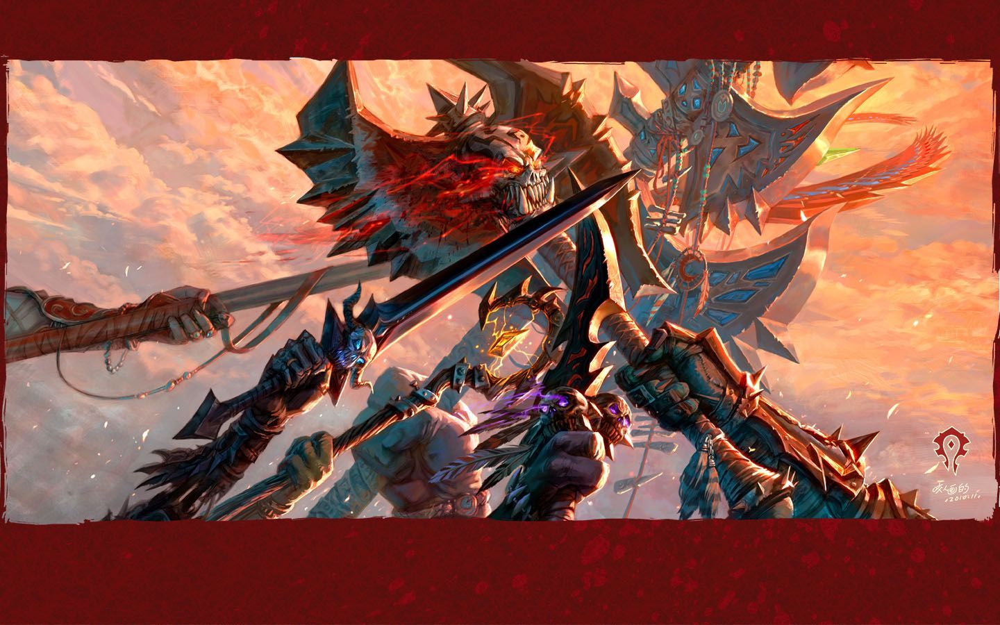 WOW wallpaper - Horde Power 1440x900 - World of Warcraft Photo