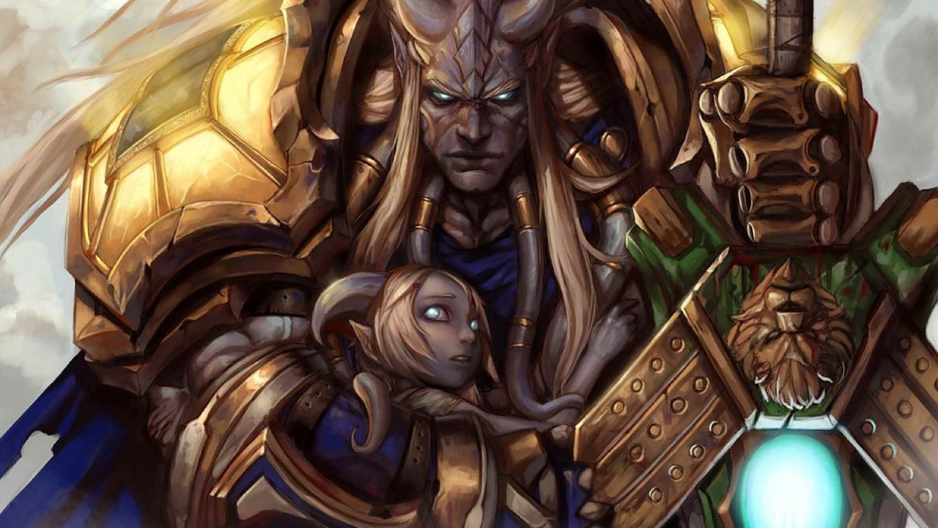 Wallpapers Draeni Wow Female Draenei Paladin 1920x1080