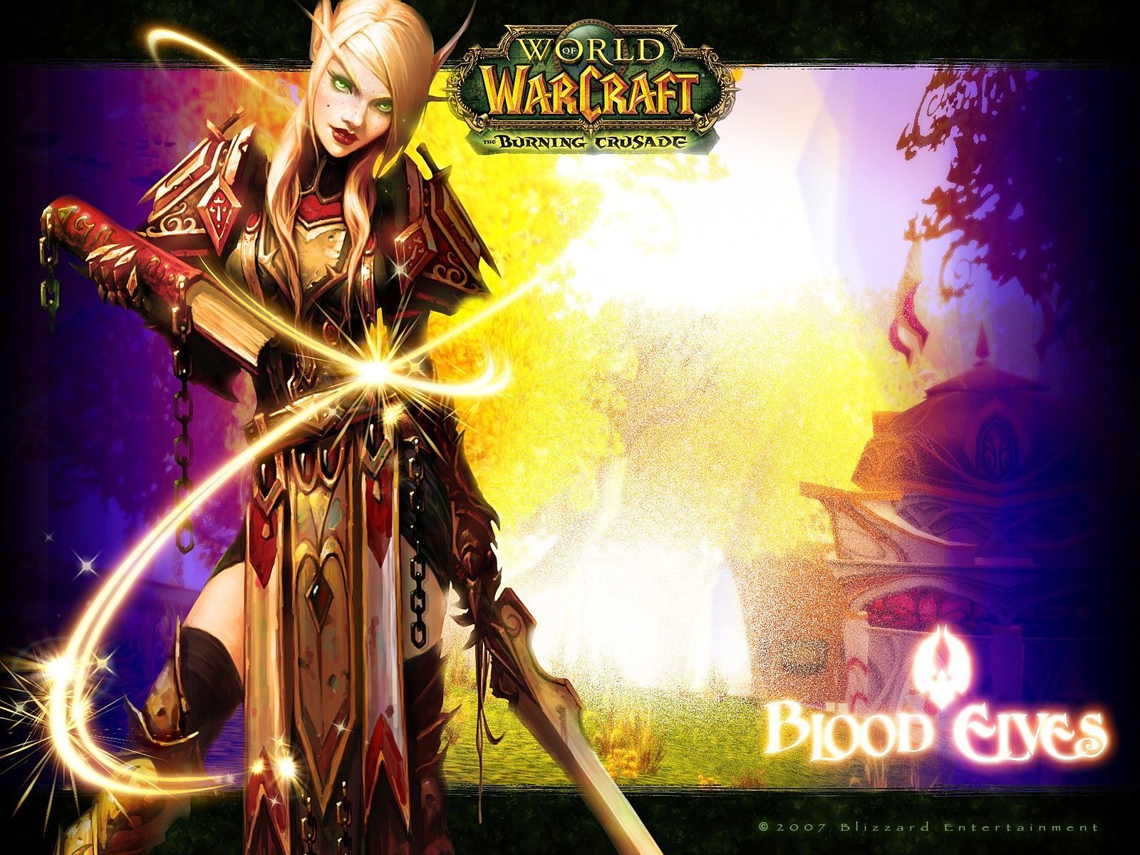 World of Warcraft Blood Elf paladin games World of Warcraft The